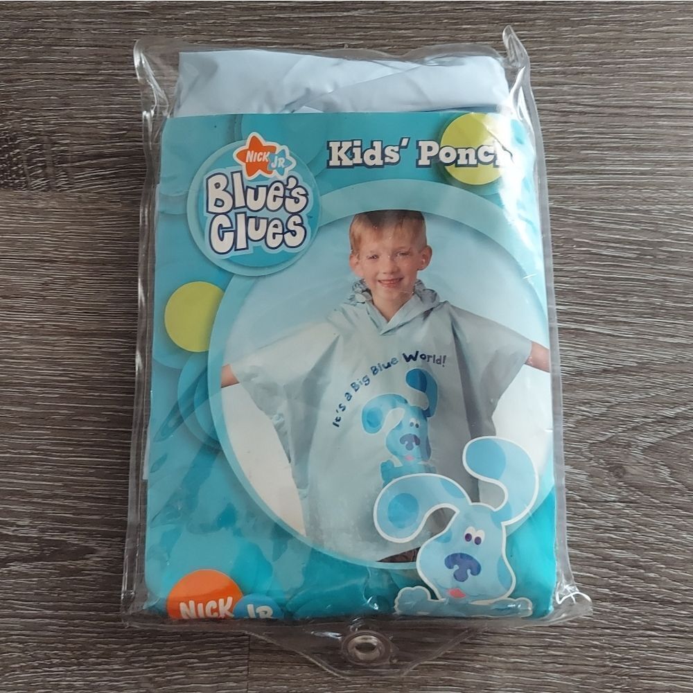 Nick Jr. Blue's Clues Kids' Poncho